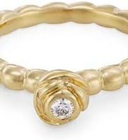 Eleganter Pandora Damen-Ring aus 14k Gold – Modell 150106D