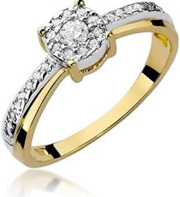 Eleganter Solitär Versprechen Ring – Zeitlose Eleganz in 585er 14k Gold