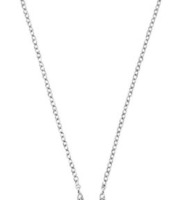 Zarte Amor Kette mit Anhänger für Damen aus 925 Sterling Silber und synthetischem Zirkonia in Flügelform