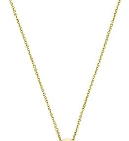 Zarte Goldkette mit Herz-Anhänger - Damen Halsschmuck