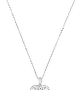 Zarte Amor Kette mit Lebensbaum-Anhänger in 925 Sterling Silber