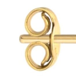Elegante Lumari Gold-Halbkugel-Ohrringe – Zeitlose Schönheit in 585er Gold