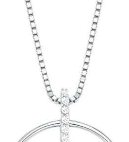 Amor Kette mit Anhänger 925 Sterling Silber Damen Halsschmuck