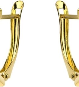 Elegante Damen Ohrringe in 585er 14k Gelbgold - Stilvolle Ohrhänger
