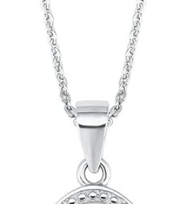 Zarte Amor Kette mit Anhänger aus 925 Sterling Silber für Damen