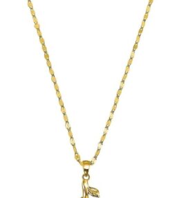 Zarte Amor Kette mit Anhänger aus 925 Sterling Silber für Damen