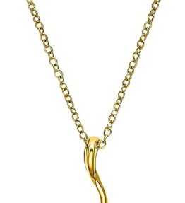 Zarte Amor Kette mit Anhänger in 925 Sterling Silber für Damen