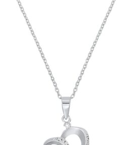 Amor Kette mit Anhänger 925 Sterling Silber Damen Sets