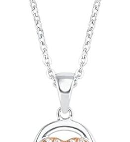 Amor Kette mit Anhänger 925 Sterling Silber Damen Halsschmuck