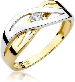 Eleganter Damen Solitär Versprechen Ring – Zeitlose Eleganz