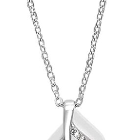 Amor Kette mit Anhänger 925 Sterling Silber Damen Halsschmuck