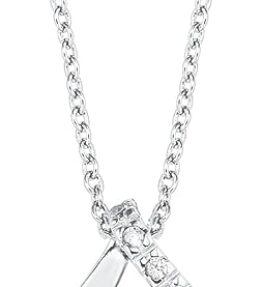 Amor Kette mit Anhänger 925 Sterling Silber Damen Halsschmuck