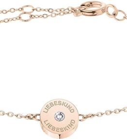 Elegantes LIEBESKIND Edelstahl Armband in stilvollem Roségold LJ-0552-B-20