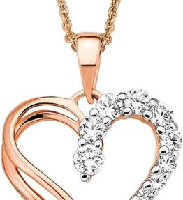 Amor Kette mit Anhänger 925 Sterling Silber Damen Halsschmuck