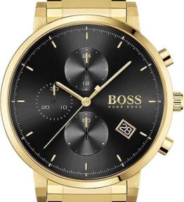 BOSS Herren Chronograph Quarz Armbanduhr Integrity