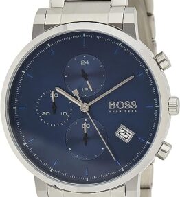 BOSS Herren Chronograph Quarz Armbanduhr Integrity