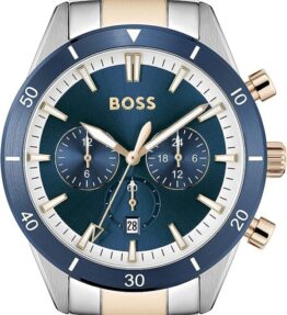 BOSS Multi Zifferblatt Quarz Uhr für Herren mit Zweifarbigem Edelstahlarmband - 1513937